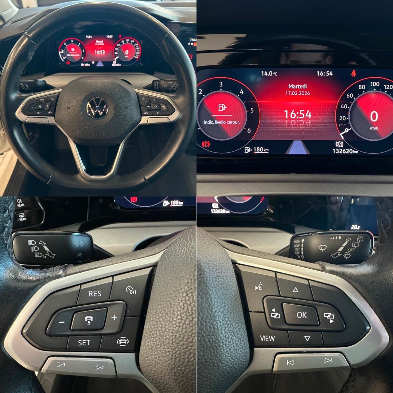 VOLKSWAGEN GOLF 2.0 TDI 115 CV SCR LIFE*CARPLAY*LUCI AMB*LED*