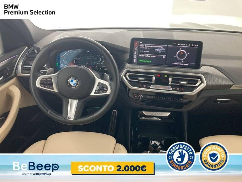 BMW X3 XDRIVE20D MHEV 48V MSPORT AUTO