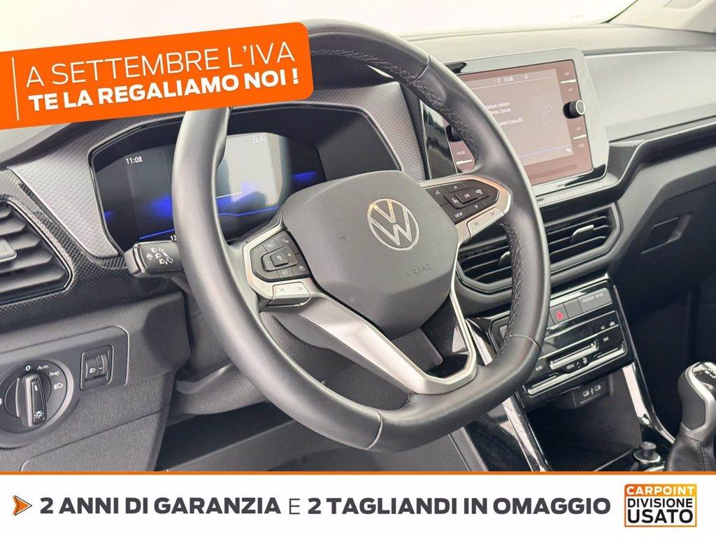 VOLKSWAGEN T-cross 1.0 tsi life 95cv del 2024