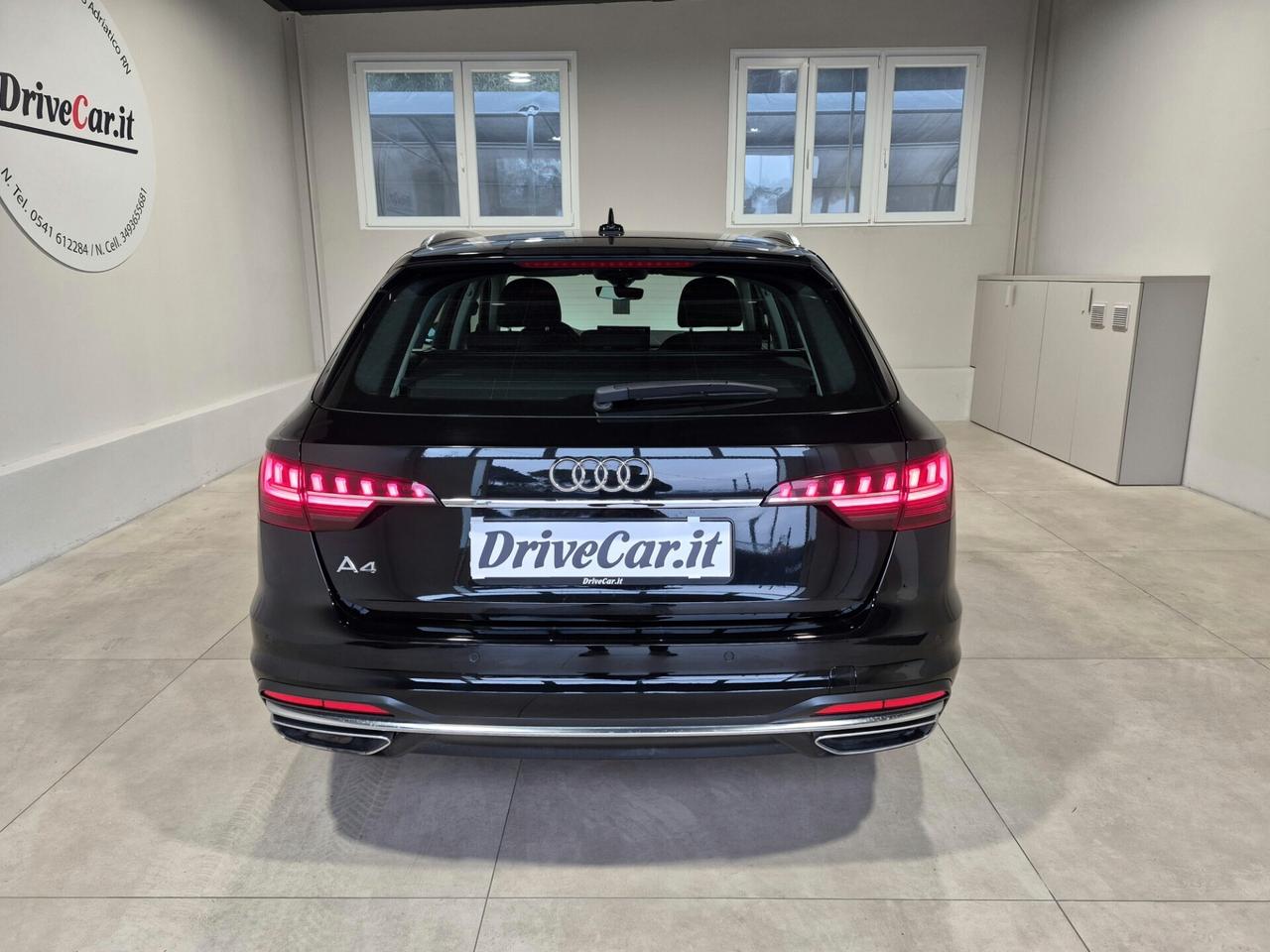 A4 AVANT 35 TDI MHEV ADVANCED 163 CV S-TRONIC LED NAVI KEYLESS ACC CARPLAY AUTO UFFICIALE AUDI 1 PROPRIETARIO