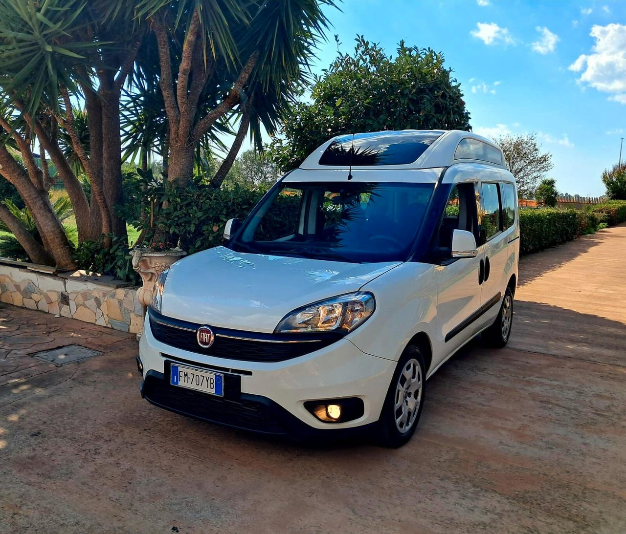 Fiat Doblo Doblò EURO6 TETTO ALTO TRASPORTO DISABILI PEDANA ELETTROIDRAULICA