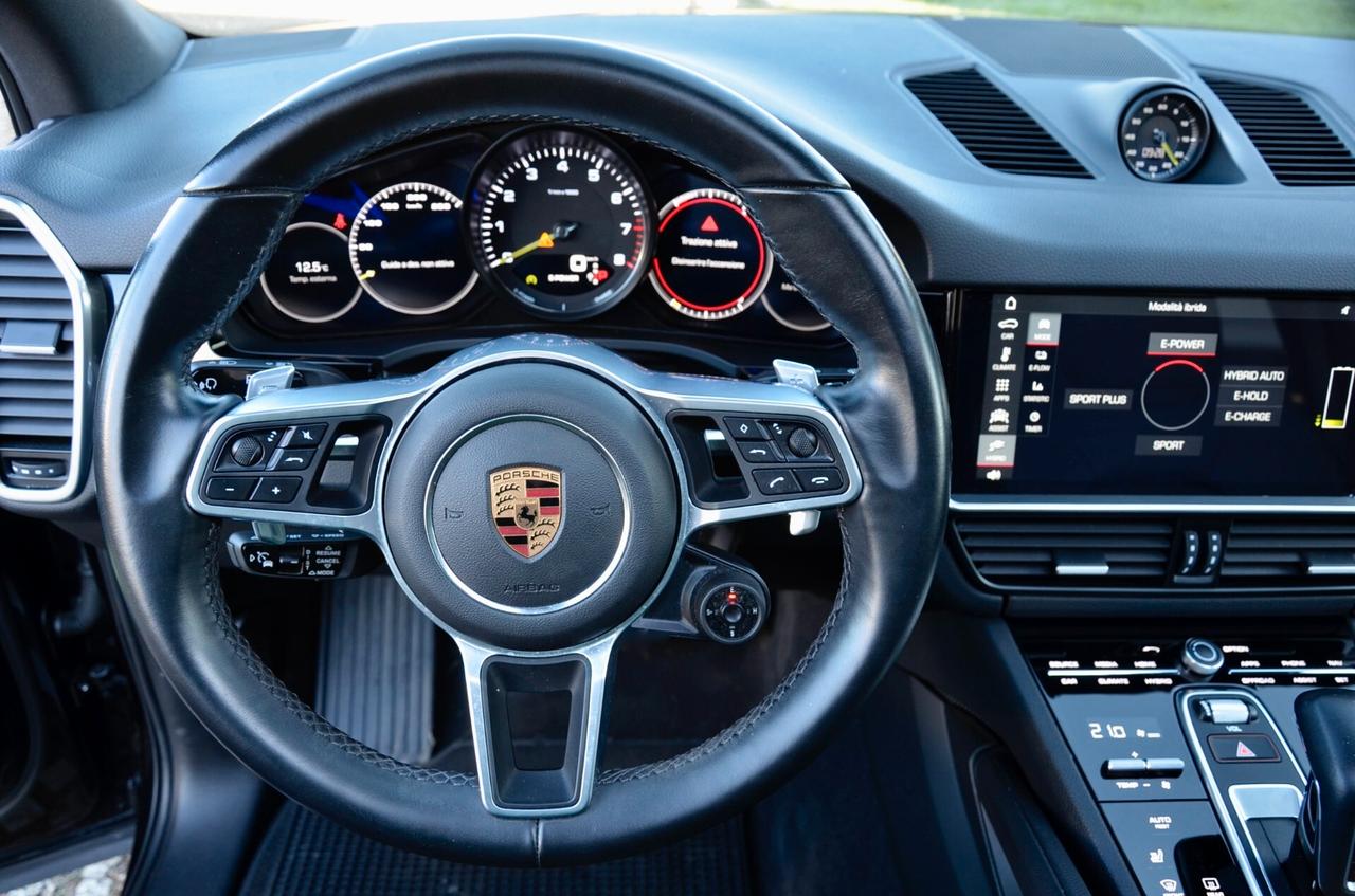 PORSCHE CAYENNE 3.0 E-HYBRID PHEV PLUG-IN 462cv TIPTRONIC, PERFETTE CONDIZIONI, SERVICE PORSCHE, UFF ITALIANA, TETTO, HI-FI BOSE, SPORT CHRONO, FARI LED, RETROCAMERA, 21", PERMUTE