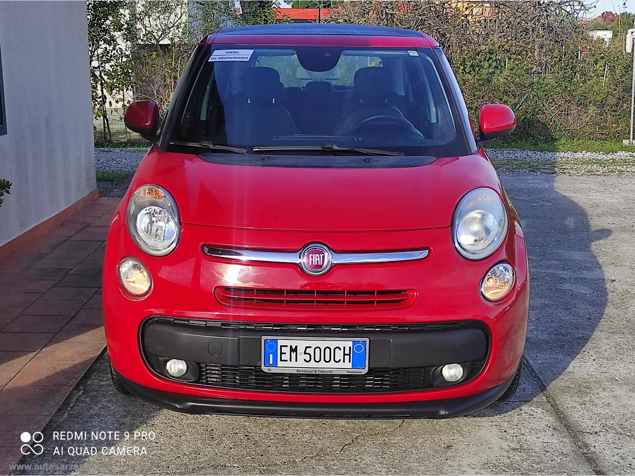 FIAT 500L 1.3 MJT 85 CV Panoramic Edition BG 3 ANNI GARANZIA -- 15GG SODDISFATTI O RIMBORSATI