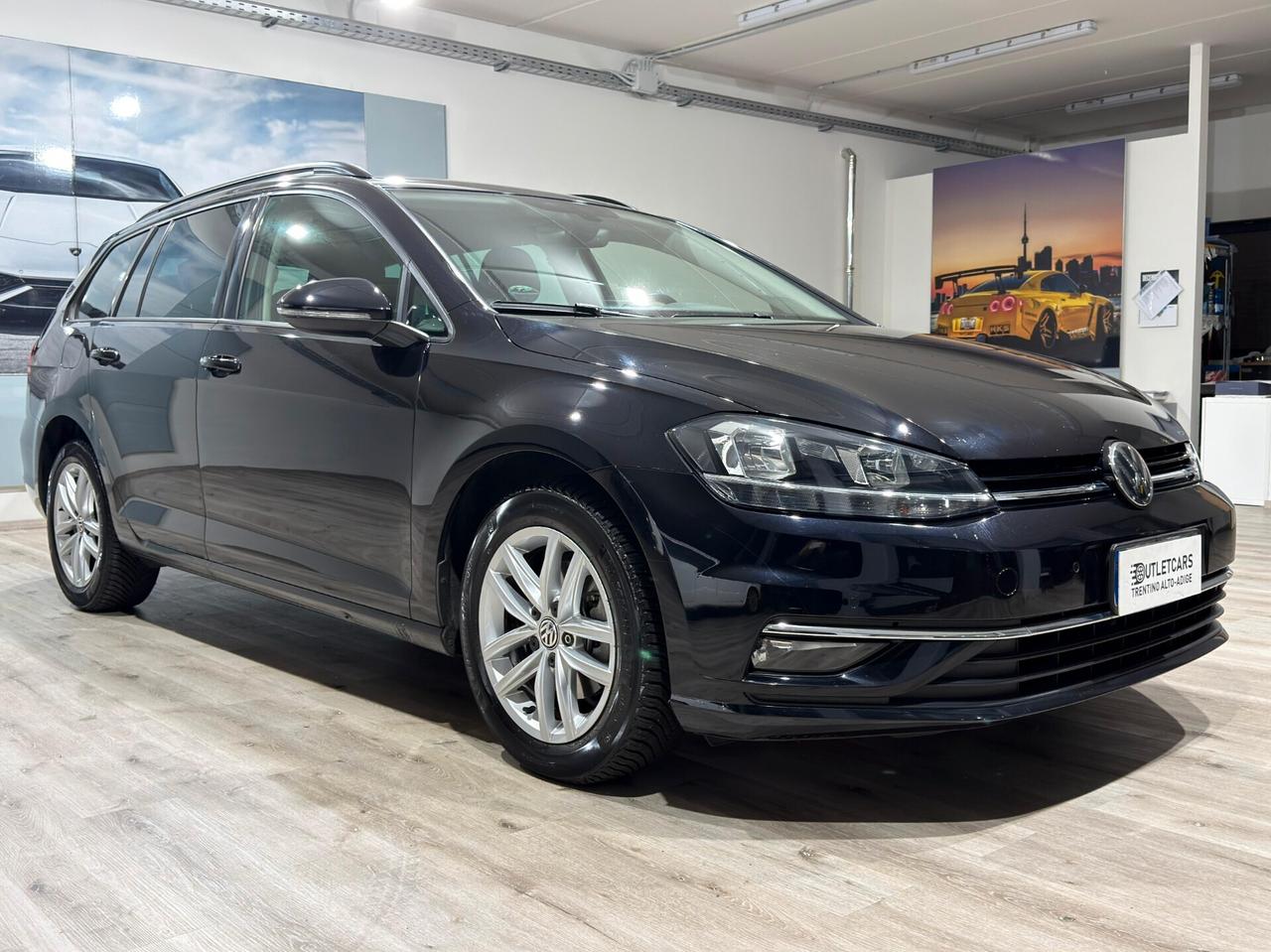 VW GOLF VARIANT 7.5 1.6TDI 116CV 2018 1HANDE