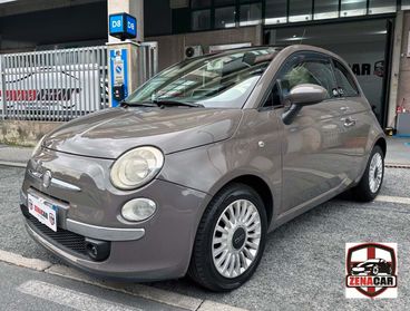 FIAT 500 1.3 MULTIJET DIESEL – TETTO PANORAMICO – PELLE ROSSA