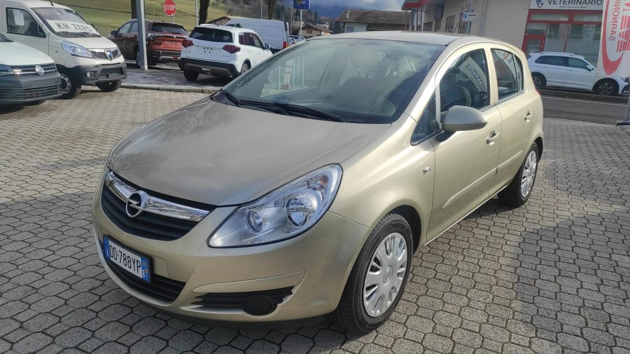 OPEL CORSA 1.2 BENZINA 80CV 5 PORTE OK NEOPATENTATI