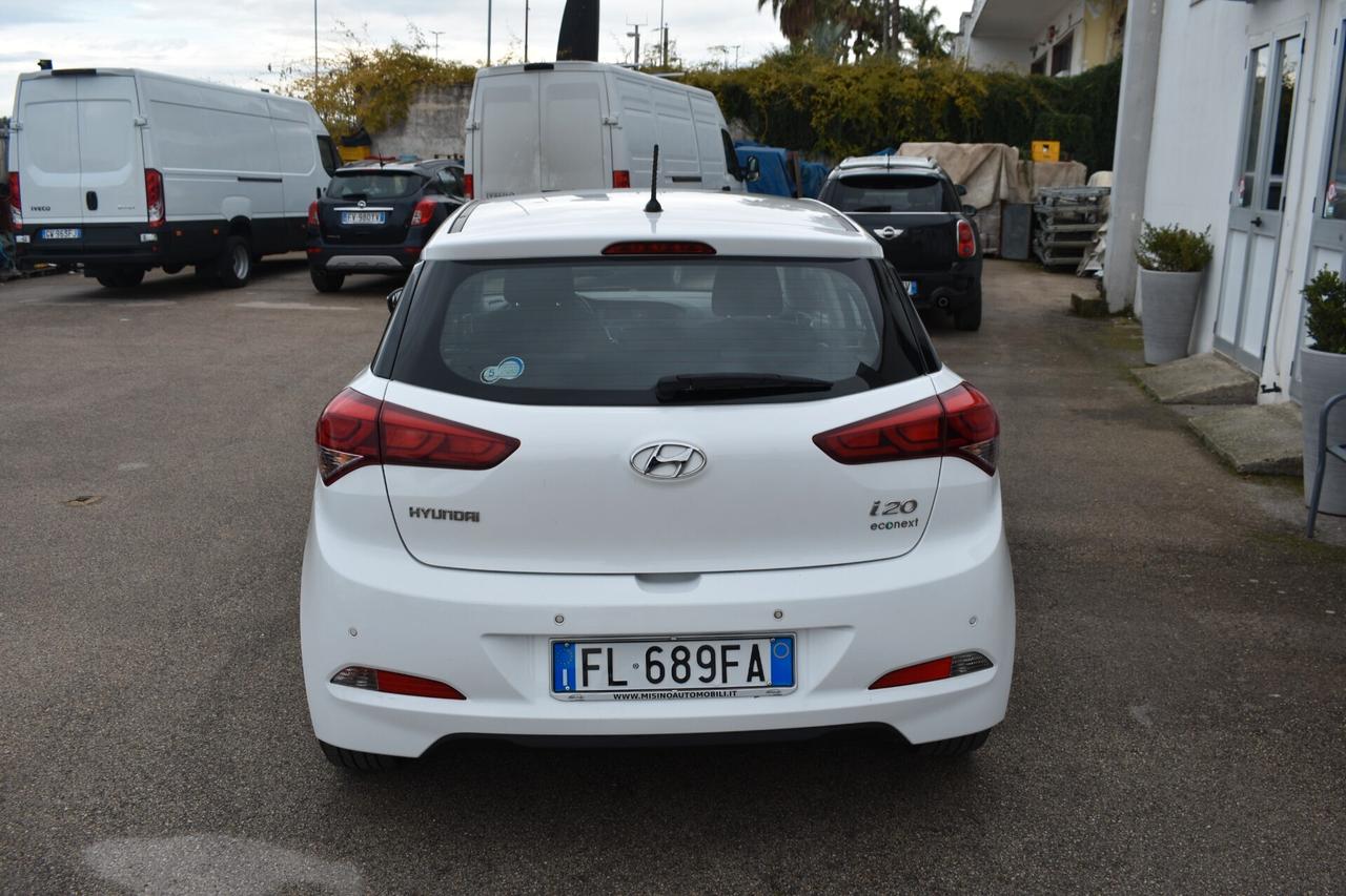 Hyundai i20 1.2 5 porte Econext Blackline