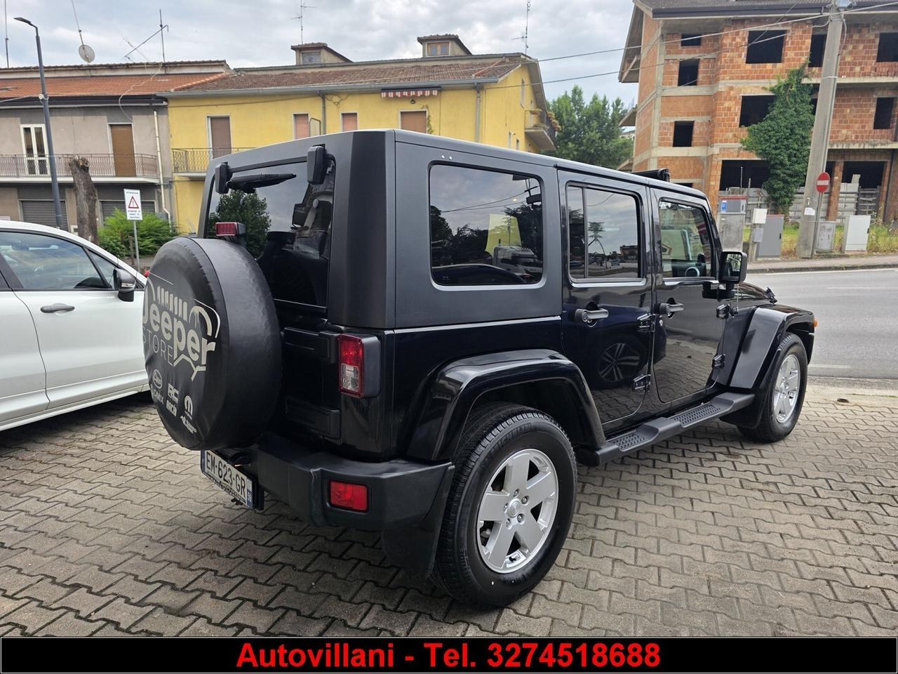 JEEP Wrangler Unlimited 2.8 CRD sahara cv 180