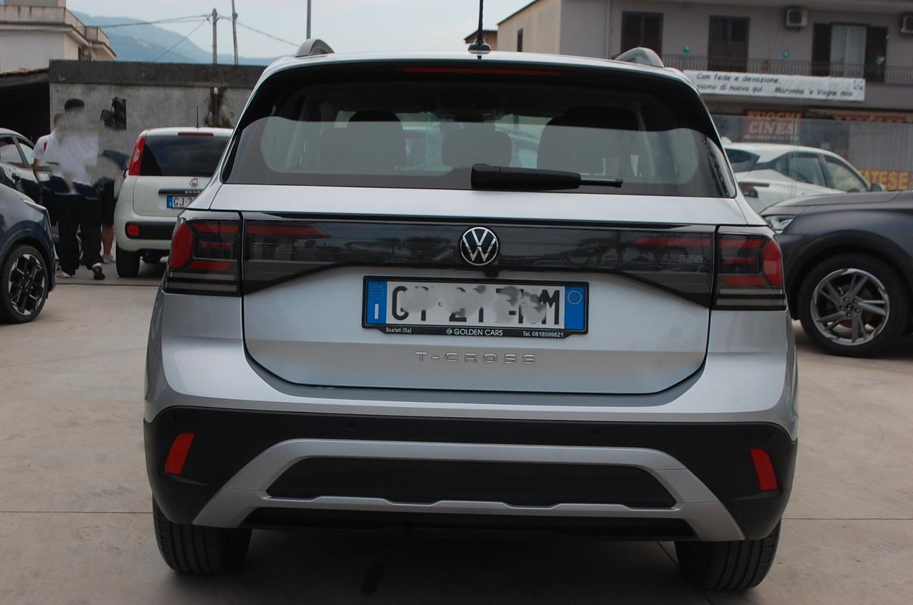 Volkswagen T-Cross 1.0 tsi Style 115CV dsg Uff Italy App Lega USB Led