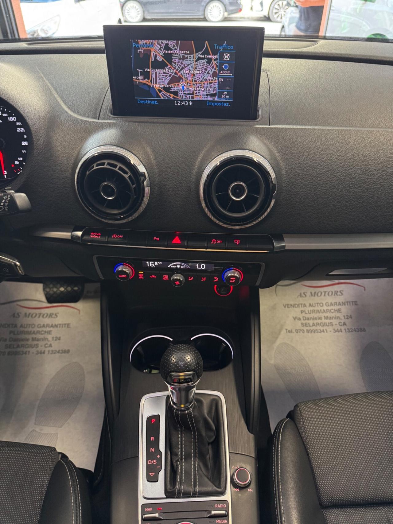 Audi A3 SPB 2.0 TDI 150 CV S-LINE Finanziabile