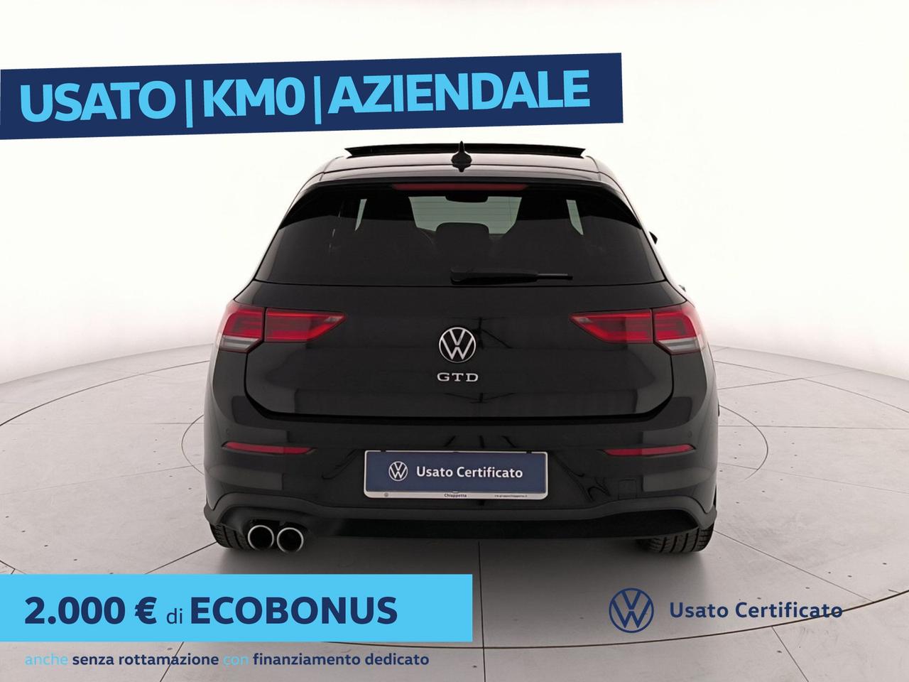 Volkswagen Golf 2.0 tdi gtd 200cv dsg
