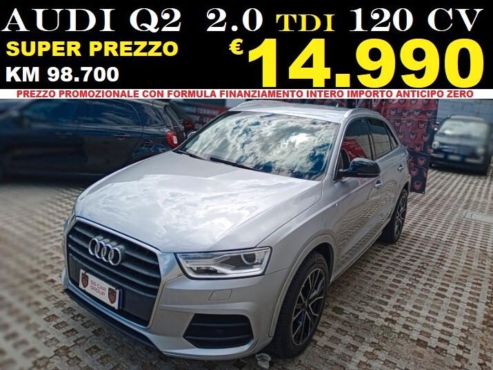 Audi Q3 2.0 TDI 120 CV PREZZO N°1 IN ITALIA