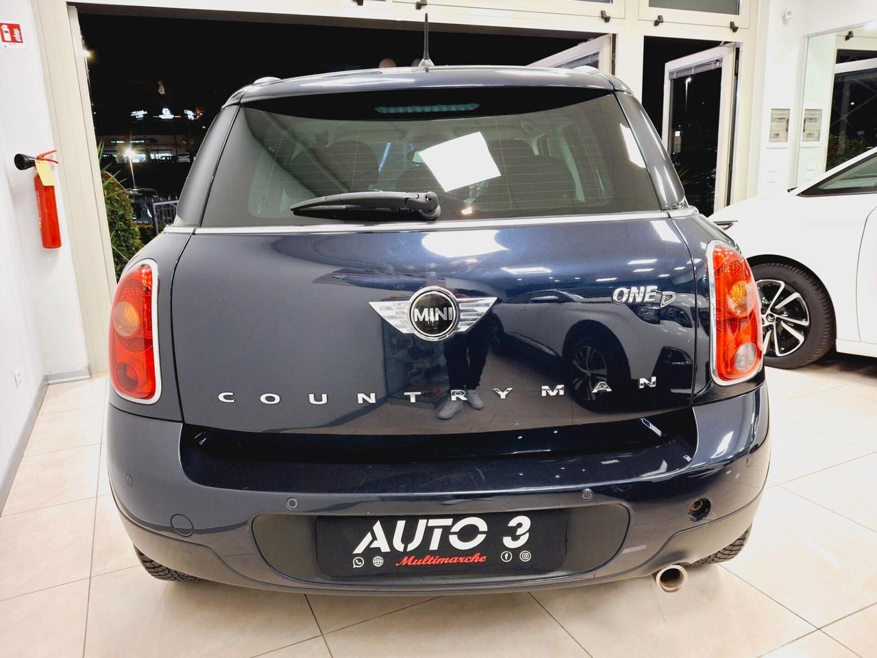 Mini One D Countryman 1.6 Diesel 90cv "Neopatentati!