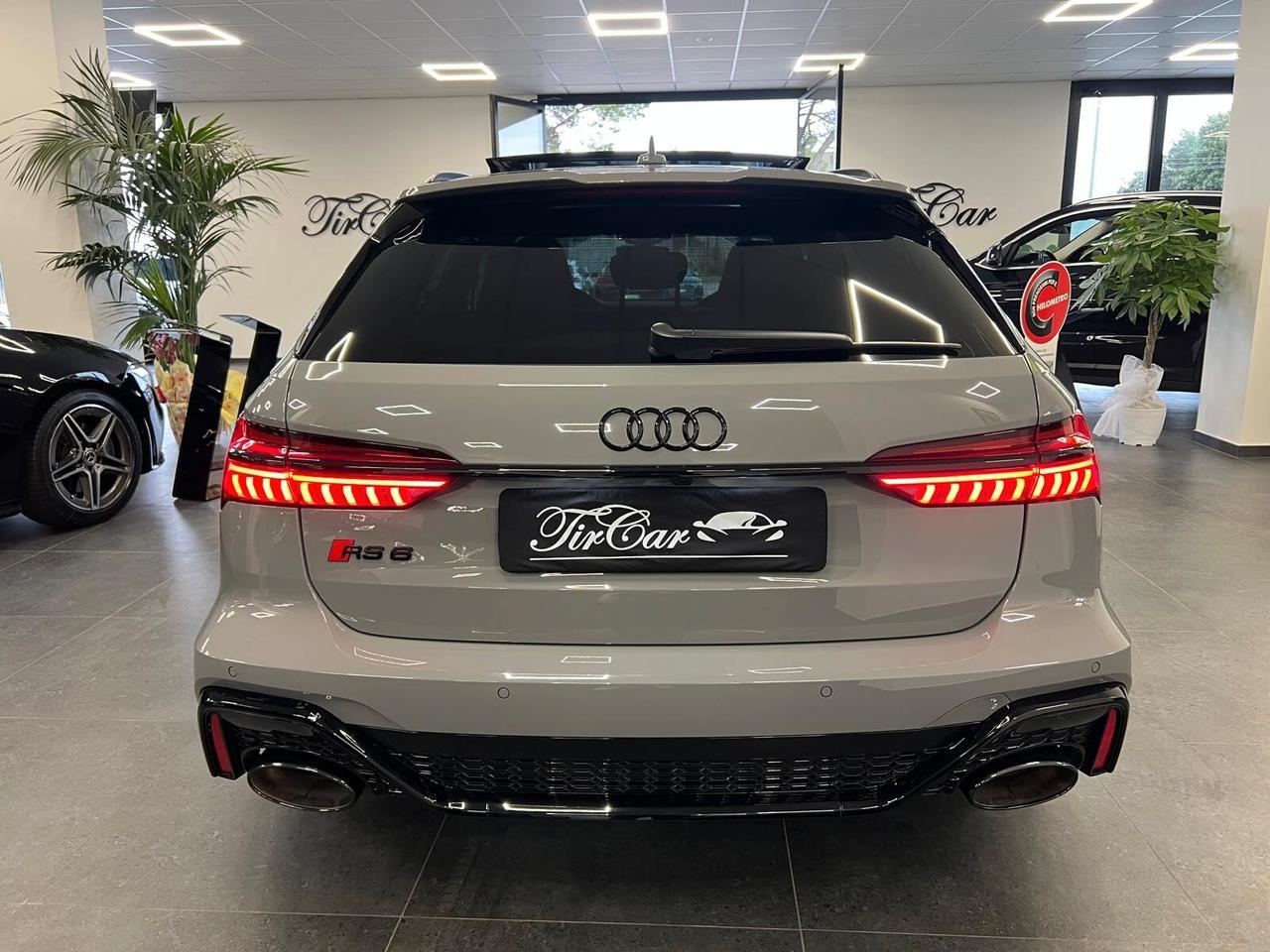 AUDI RS6 AVANT 4.0 V8 MHEV 600CV QUATTRO TETTO PELLE NAVI ANNO 2023