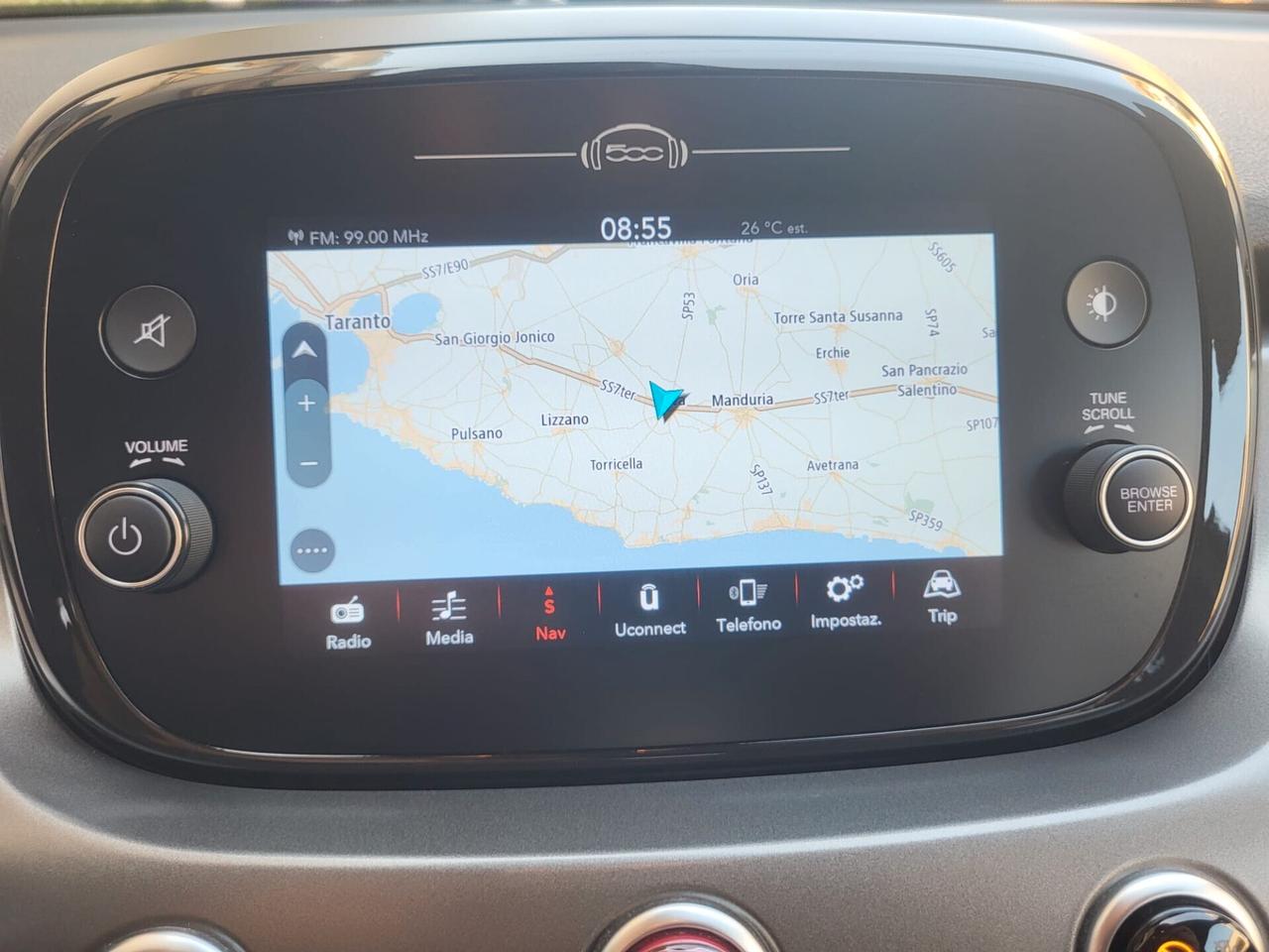 Fiat 500X 1.0 T3 120 CV Sport+Retrocamera+Full Led+Navy...