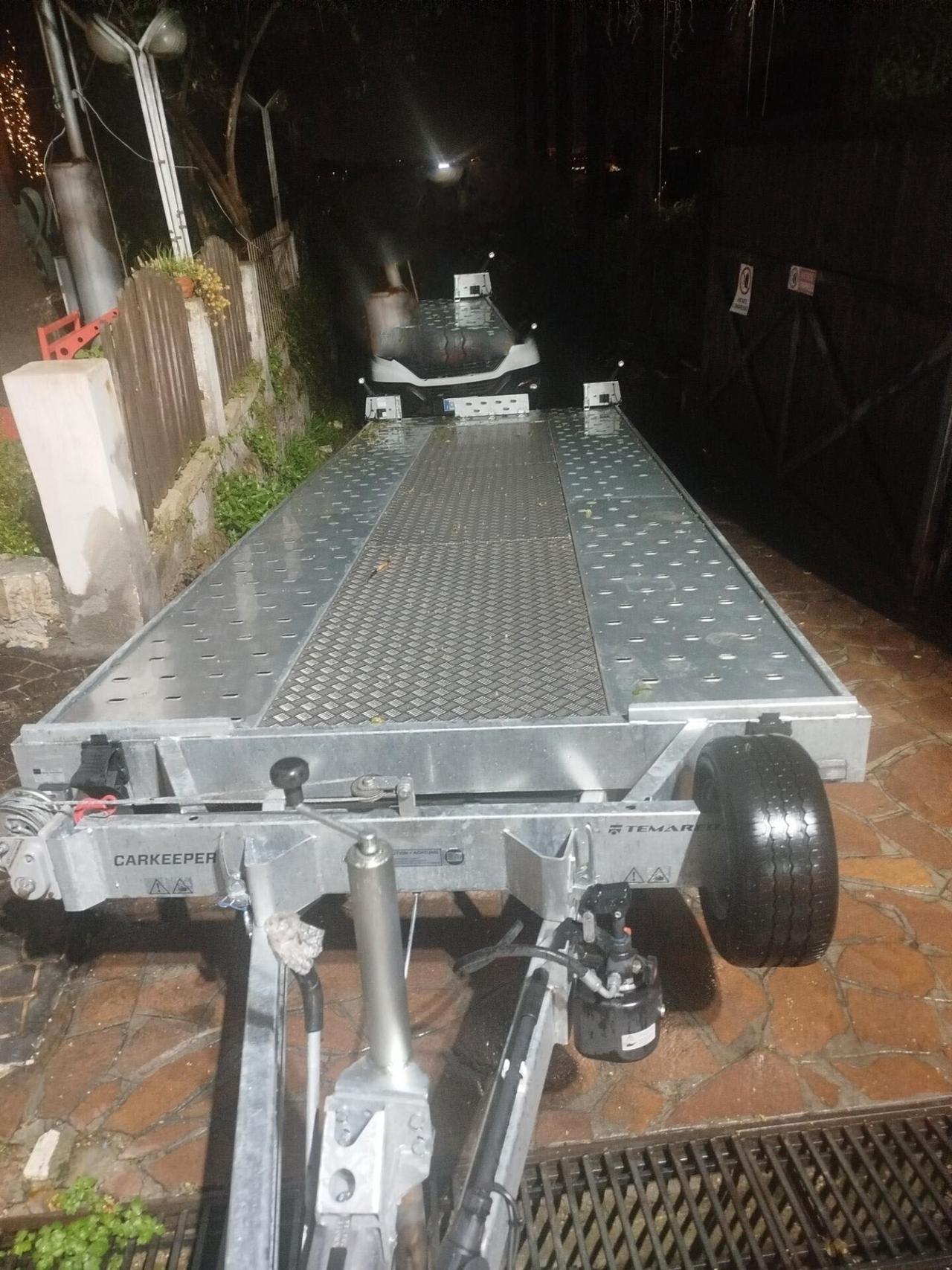TEMARED CARKEEPER 5820S/3RIBALTA TRE ASSI fULL GANCIO RINFORZATO KM 100