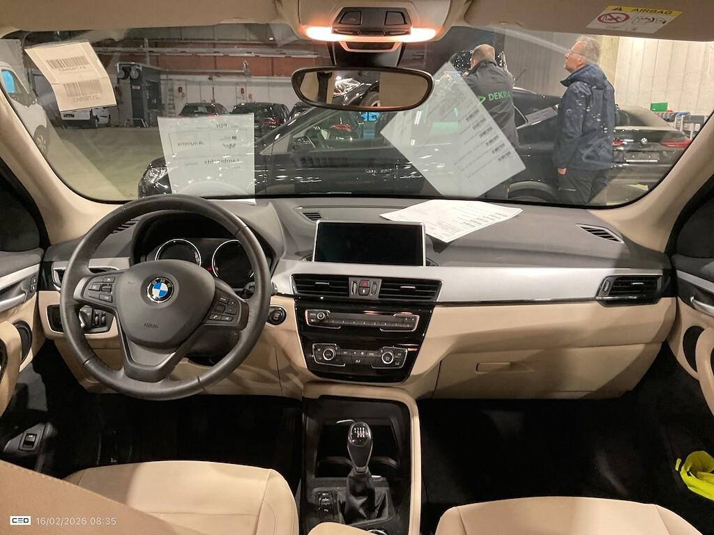 BMW X1 16D 115CV 6M. S-DRIVE BUSINESS ADVANTAGE ( FARI LED - CRUISE - NAVI - PELLE - PARK ASSISTANT )