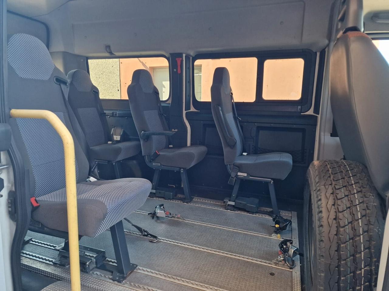 Fiat Ducato 2.3 MJT trasporto disabili 9 POSTI