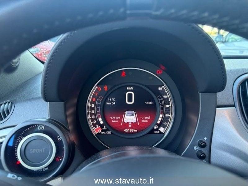 Abarth 595 595 C 1.4 Turbo T-Jet 165 CV Pista - Scarico Record Monza, Pinze freno Gialle e Dischi freno