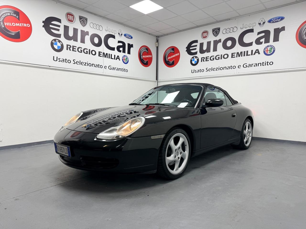 Porsche 911 3.4 Carrera 300CV Manuale Cabriolet ASI HARDTOP 06/2001 TAGLIANDI UFFICIALI