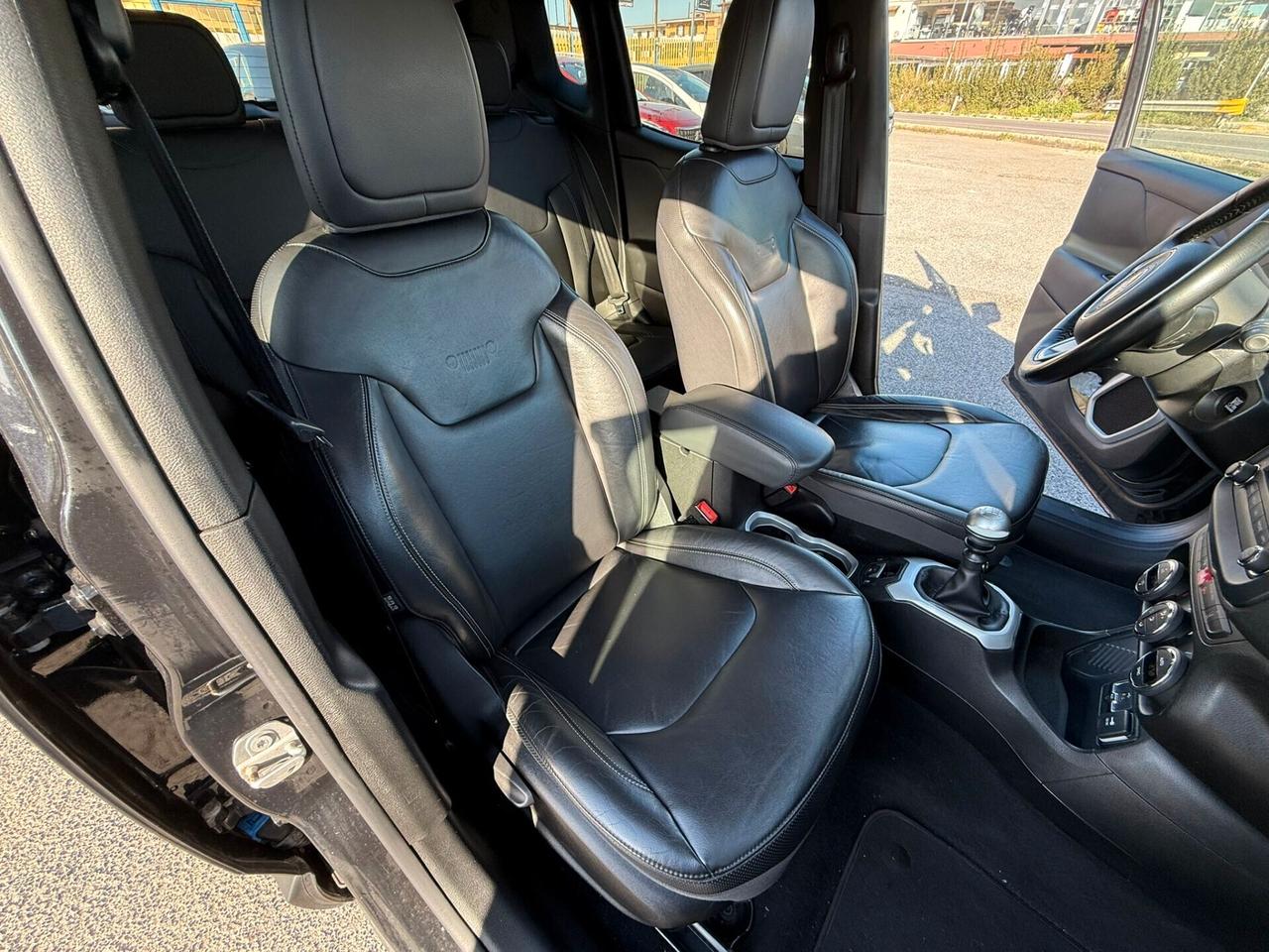 JEEP RENEGADE LIMITED 1.6MJT 120CV 80.000KM PELLE