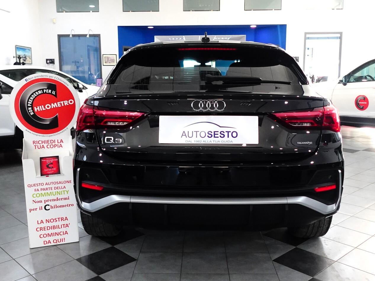 Audi Q3 Sportback 2.0 TDI 150 CV 35 QUATTRO S LINE EDITION