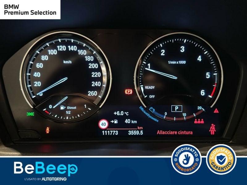 BMW X1 SDRIVE18D XLINE AUTO MY18