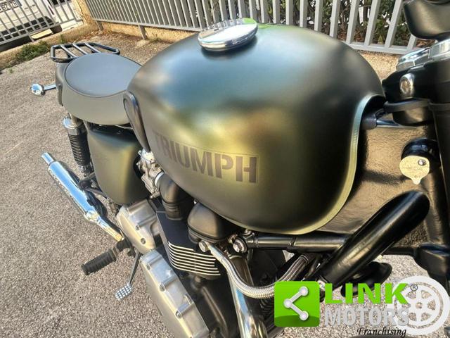 TRIUMPH Bonneville T100 986 MF Steve MC Queen number 698 limited edition
