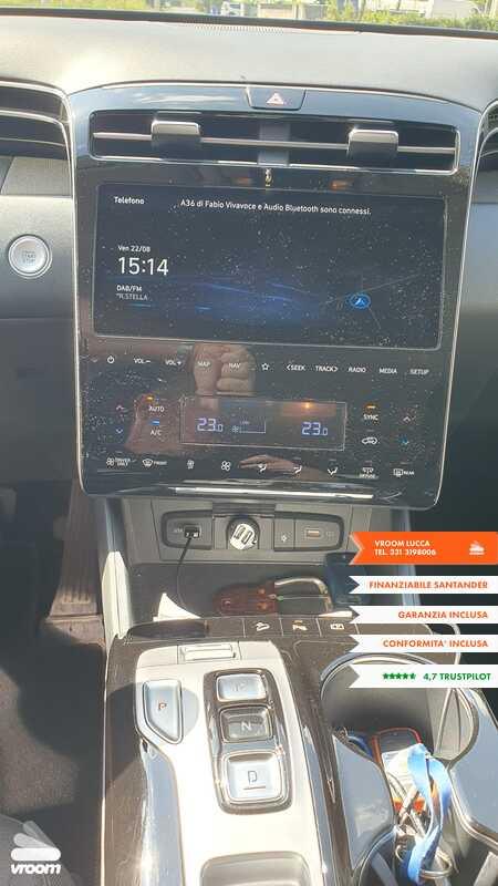 HYUNDAI Tucson 3ª serie Tucson 1.6 HEV aut. XLine