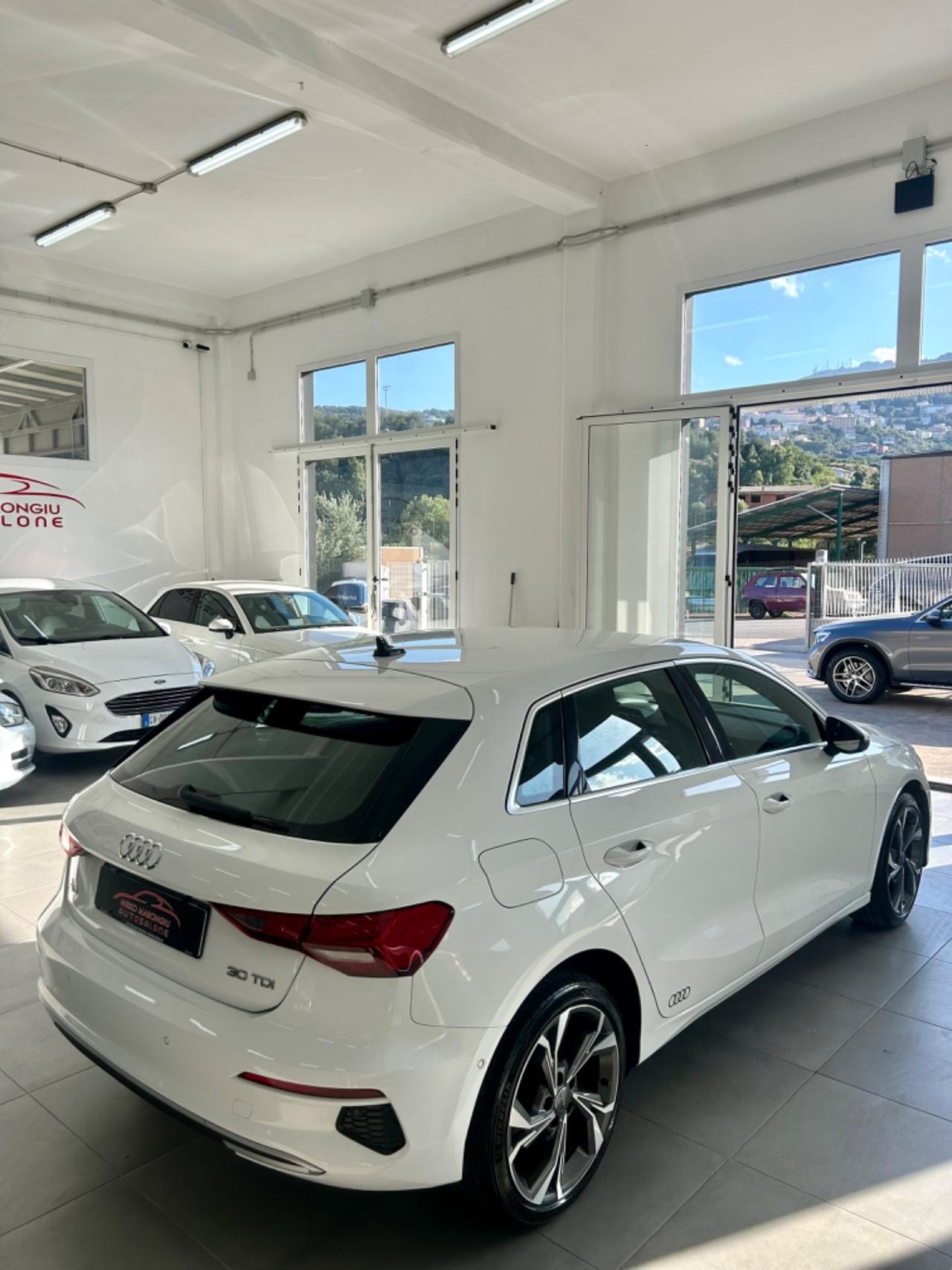 Audi A3 SPB 30 TDI 2020 FINANZIABILE