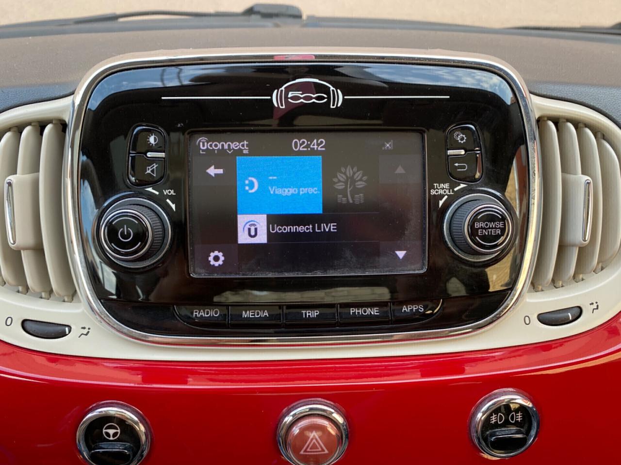 Fiat 500 1.2 Gpl con tetto panoramico