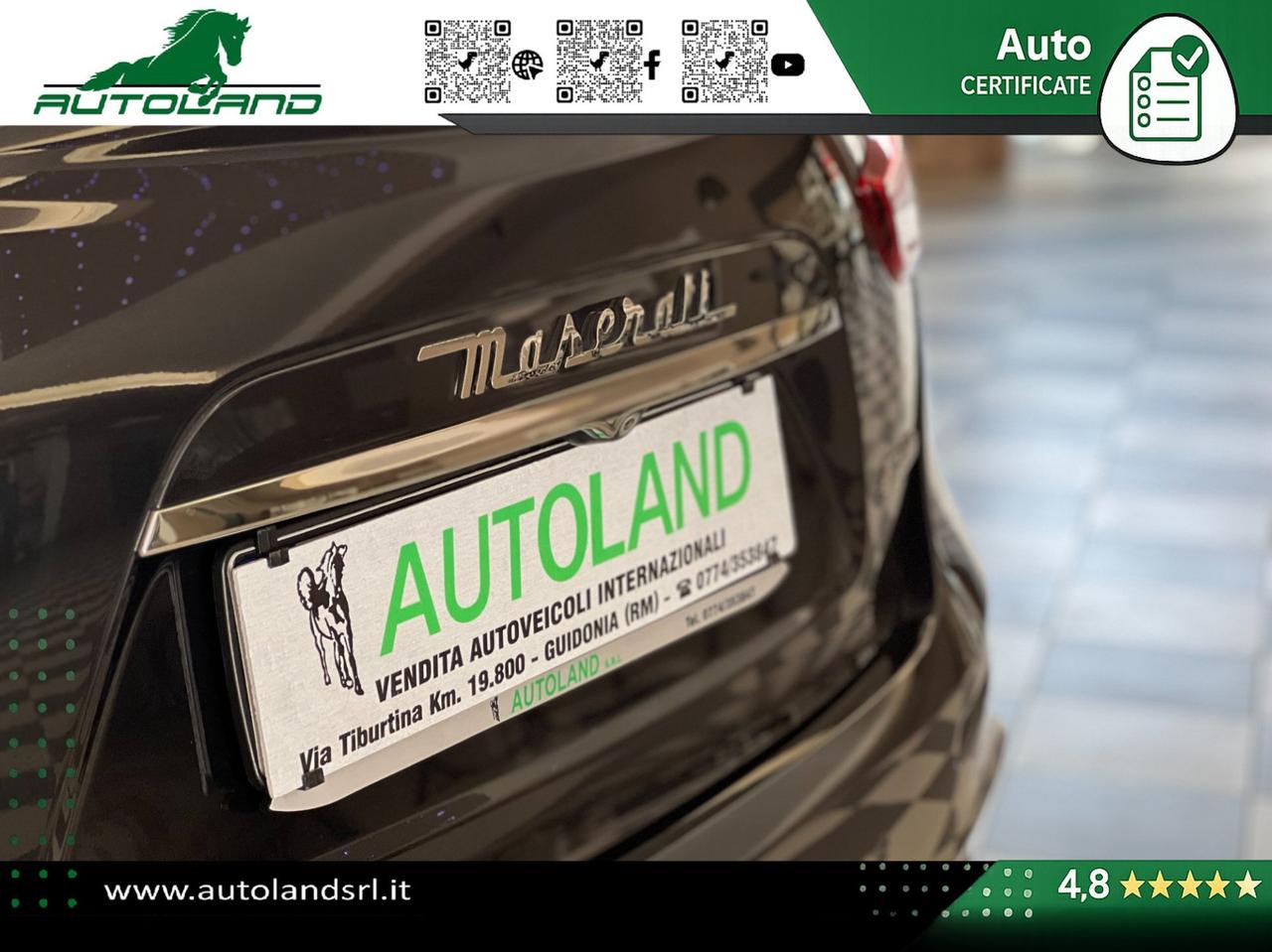 Maserati Ghibli 3.0 V6 ds Granlusso 275cv auto my19