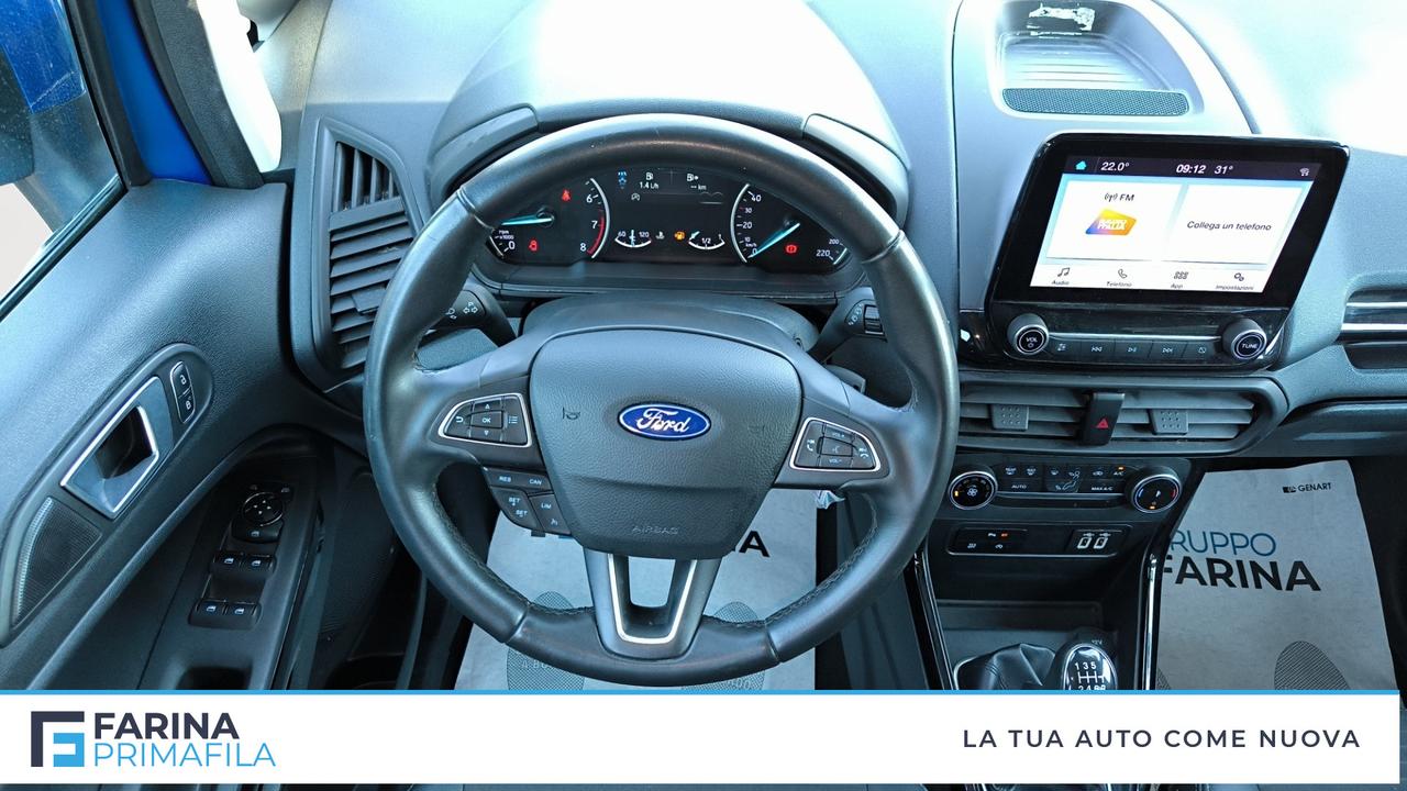 FORD EcoSport 2018 - EcoSport 1.0 ecoboost Titanium s&s 125cv my2