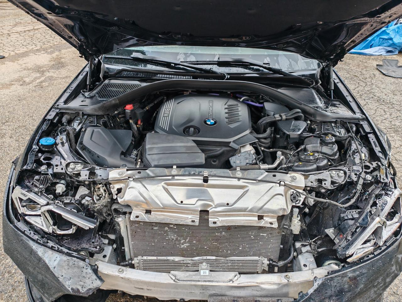 Bmw 318D Touring Msport Incidentata/Sinistrata