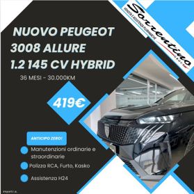 PEUGEOT 3008 Hybrid 145 e-DCS6 Allure