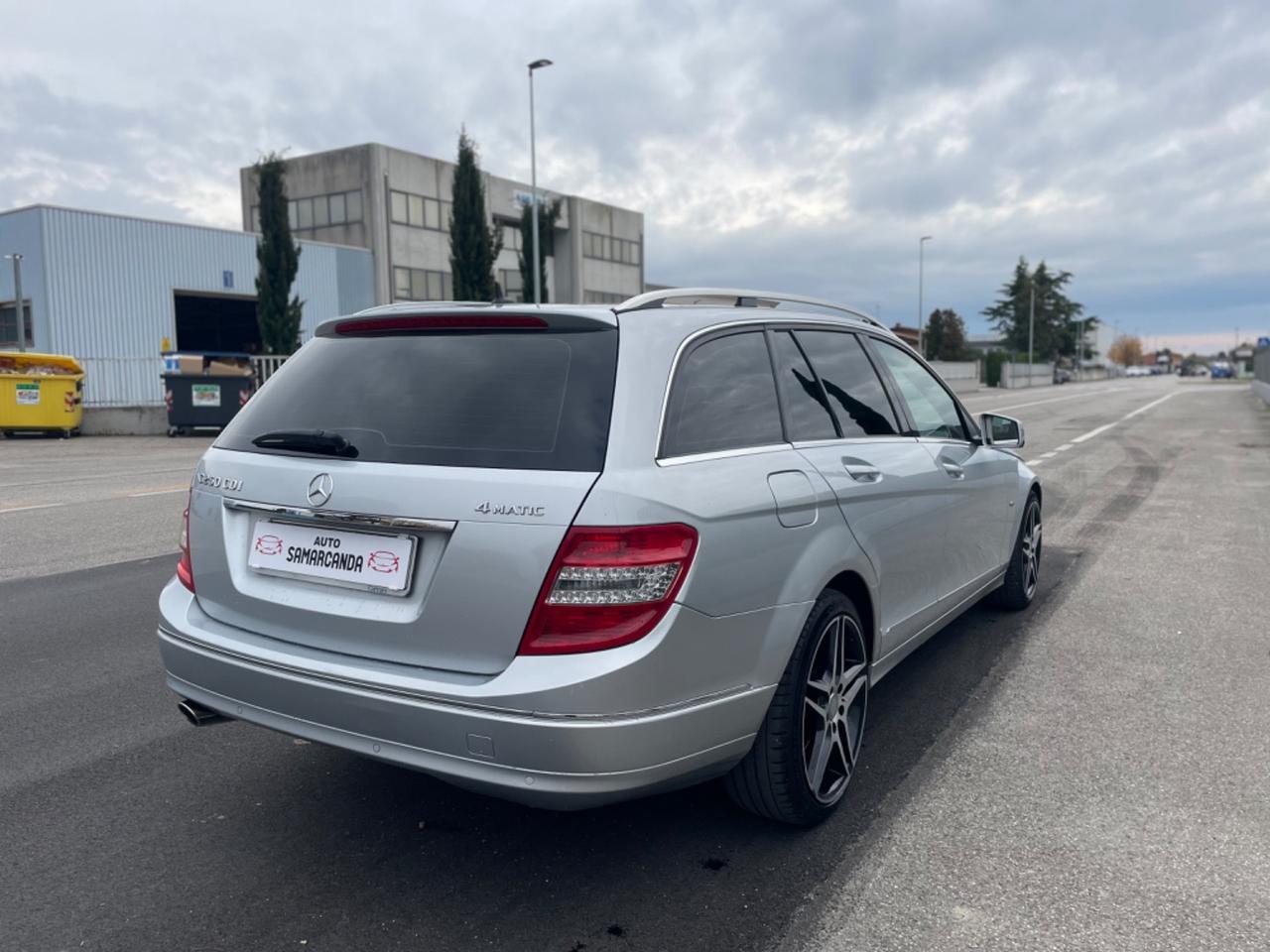 Mercedes-benz C 250 CDI 4 Matic 4X4 2011 Euro 5