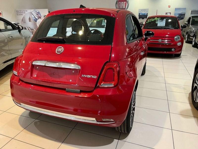 FIAT 500 1.0 Hybrid Red