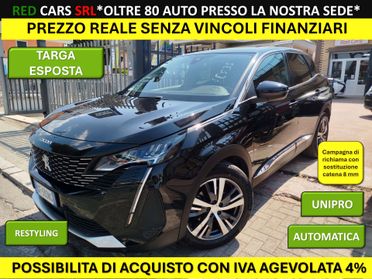 3008 ALLURE 1.5hdi EAT8-UNIPRO *PREZZO VERO* RESTYLING- KM CERTIFICATI
