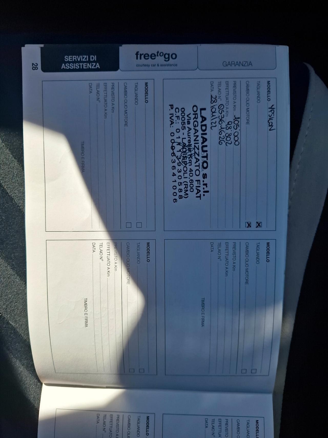 Lancia Ypsilon 1.2 69 CV 5 porte GPL Ecochic Silver