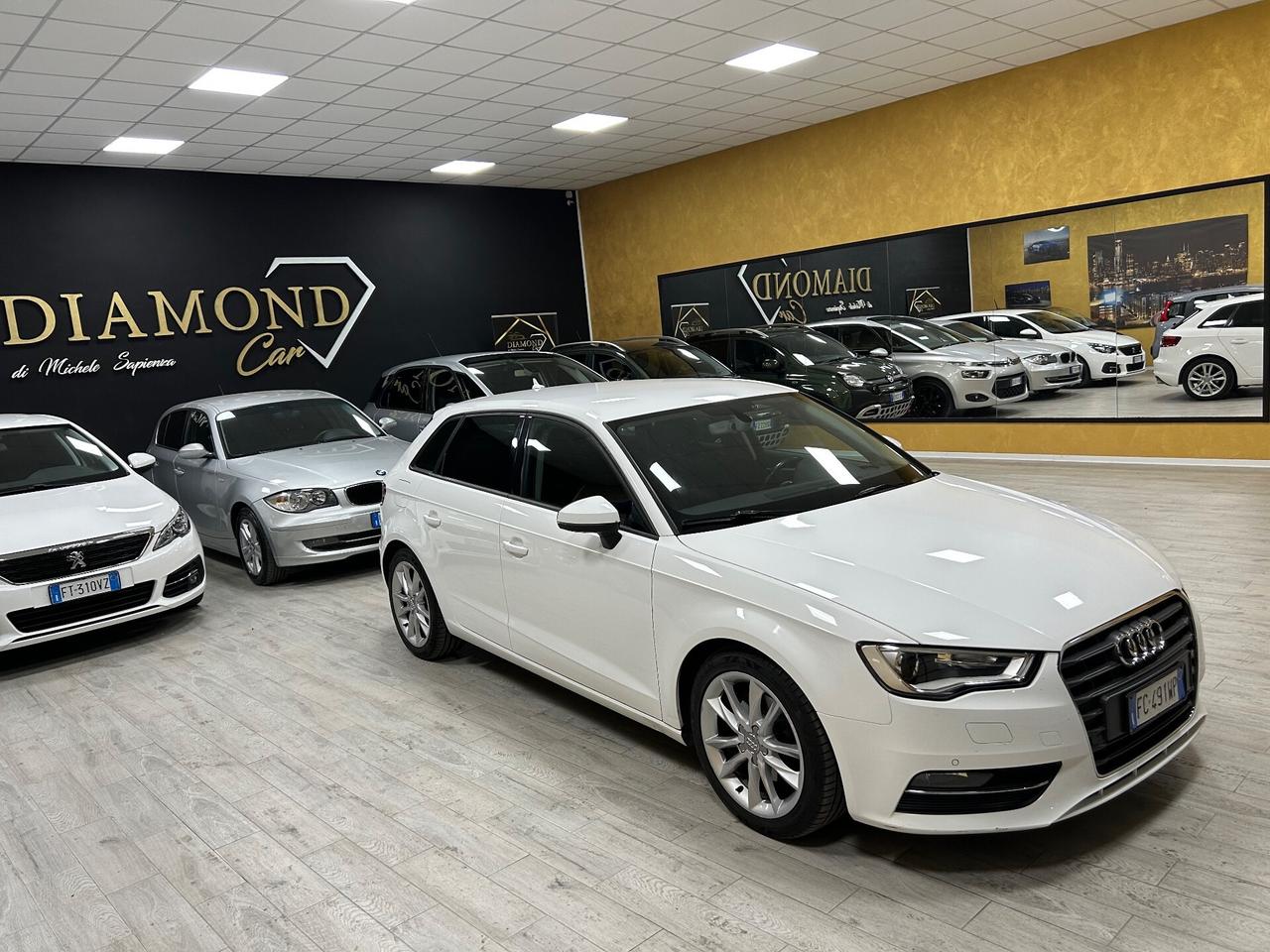 AUDI A3 1.6 Tdi 110 cv “NAVI/LED/VETRI OSC”-2016