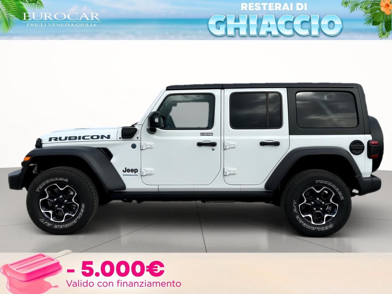 Jeep Wrangler unlimited 2.0 atx phev rubicon 4xe auto