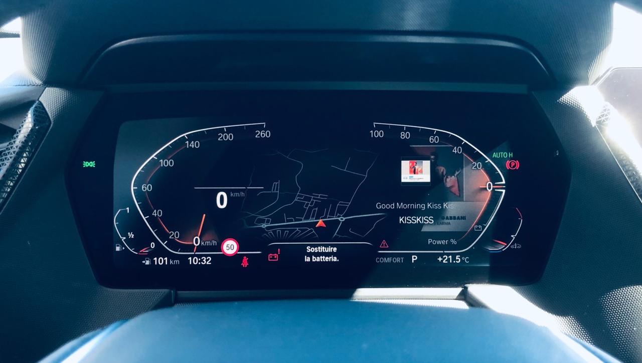 Bmw 118 118i 116 5p. sport pelle telecamera 45mila km
