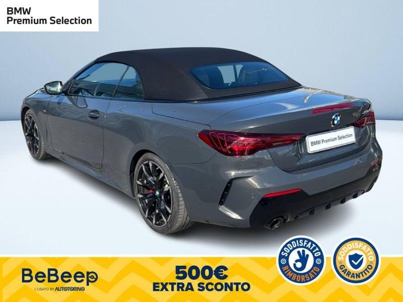 BMW Serie 4 Cabrio 420D CABRIO MHEV 48V MSPORT PRO AUTO
