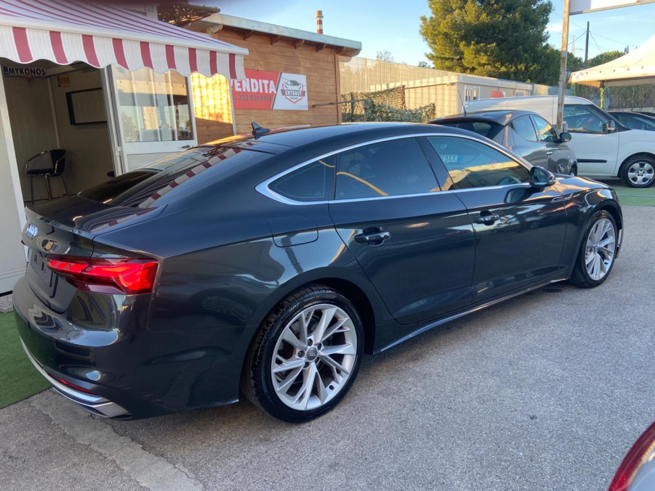 Audi A5 SPB 40 TDI S tronic Sline 2020 garanzia12m