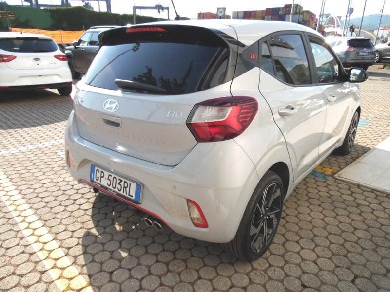 Hyundai i10 1.0 T-GDI N Line AUTO RARA con 100 CV ex Hyundai Italia