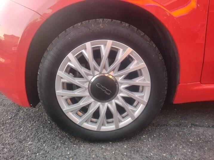 Fiat 500 color CORALLO - Tetto panoramico