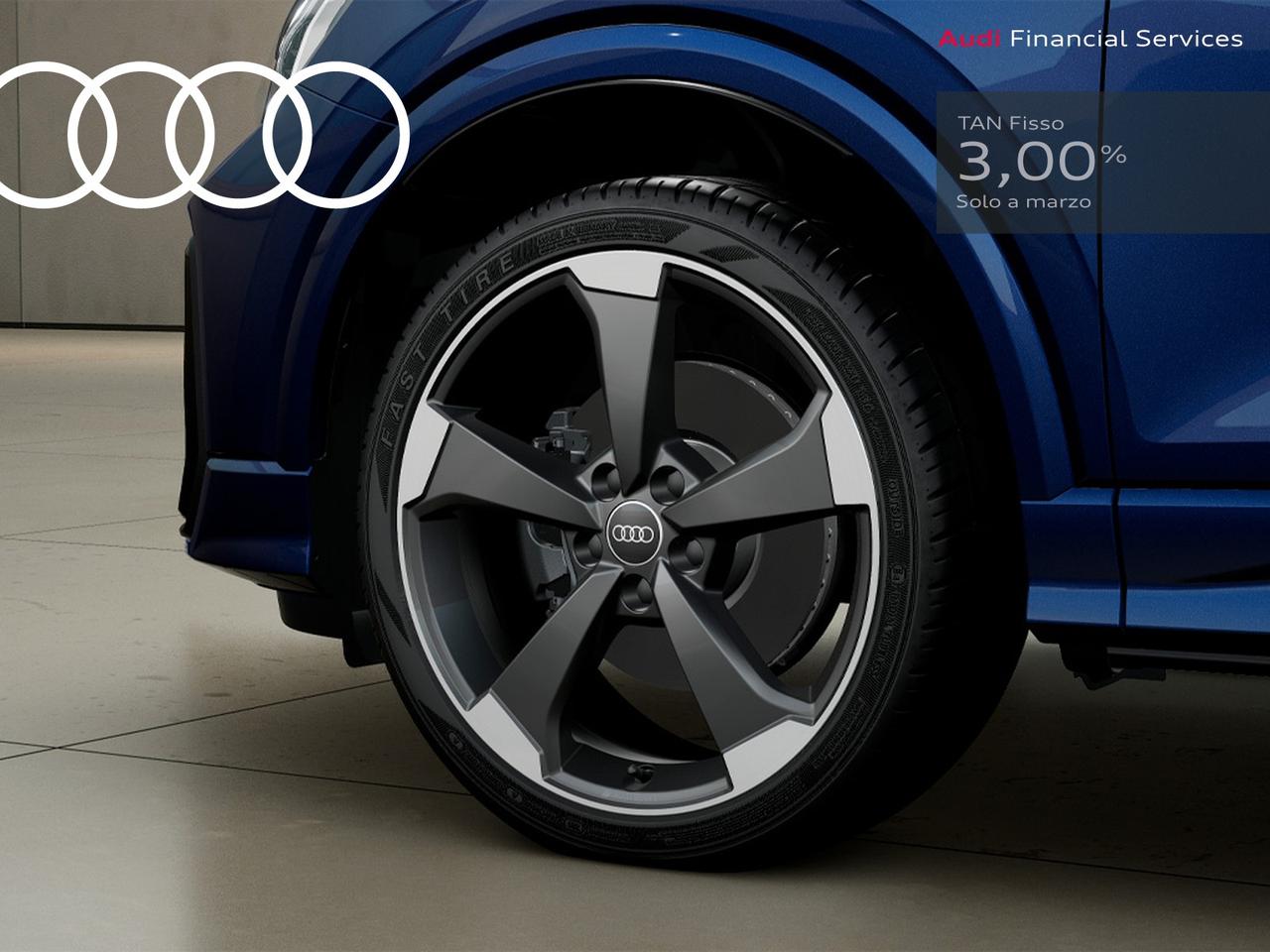 Audi Q2 40 2.0 tfsi identity black quattro s-tronic