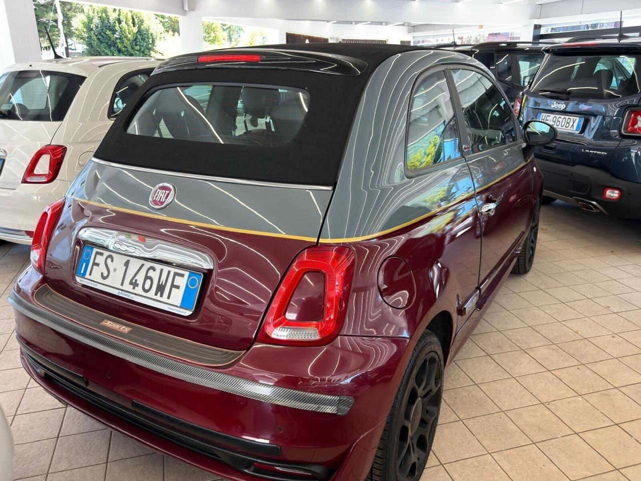 500 CABRIO 1.2 BENZINA - 60° ANNIVERSARIO - AUTOMATICA