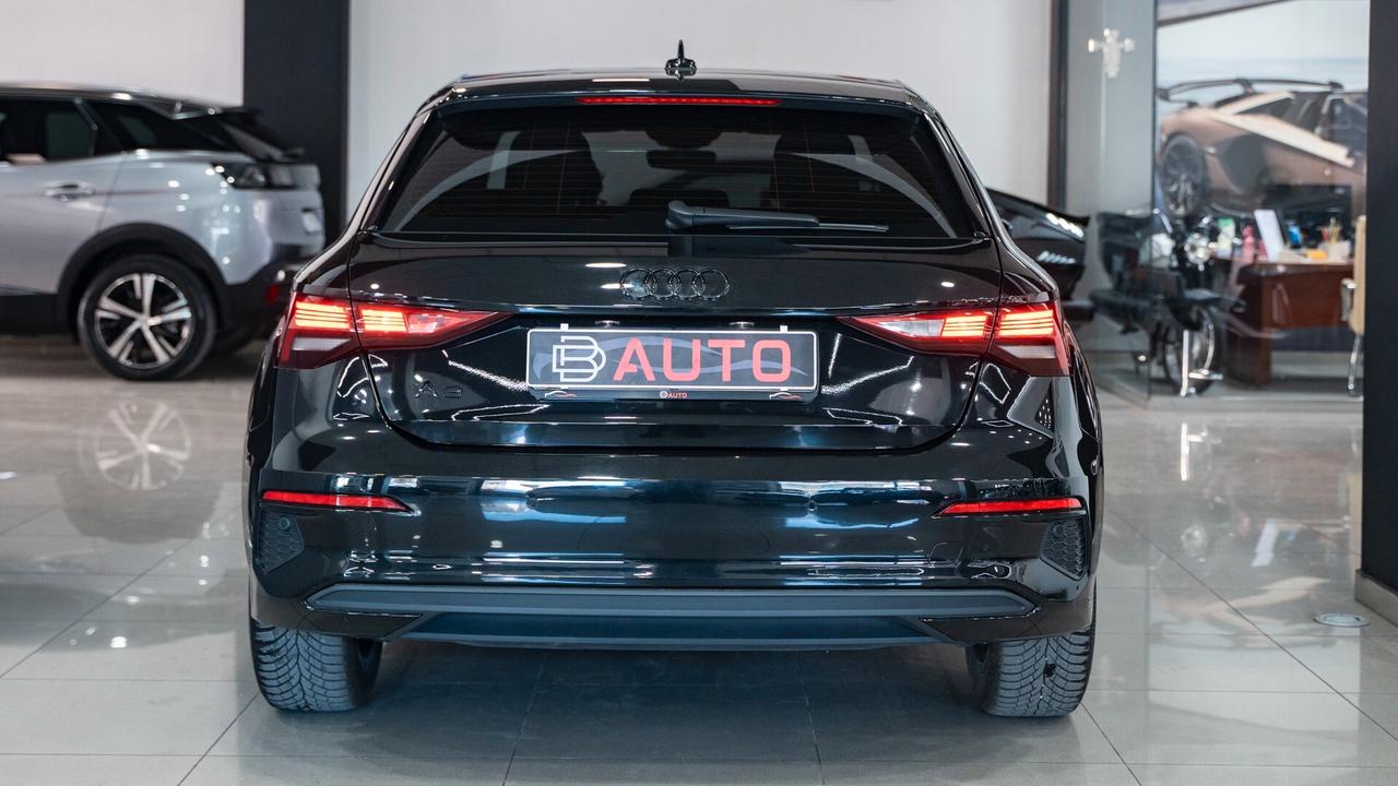 Audi A3 SPB 30 TDI S TRONIC SPORT BLACK EDITION NAVI FULL OPTIONAL