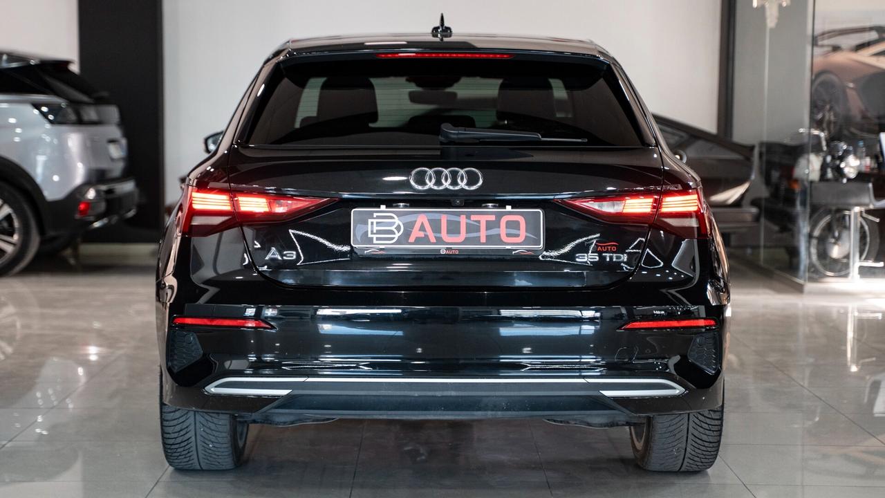 Audi A3 SPB 35 TDI S TRONIC SPORT BLACK EDITION ADVANCED NAVI FULL OPTIONAL